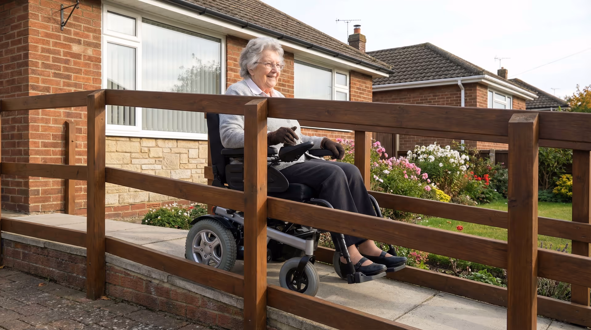 Accessibility features for elderly care smart homes