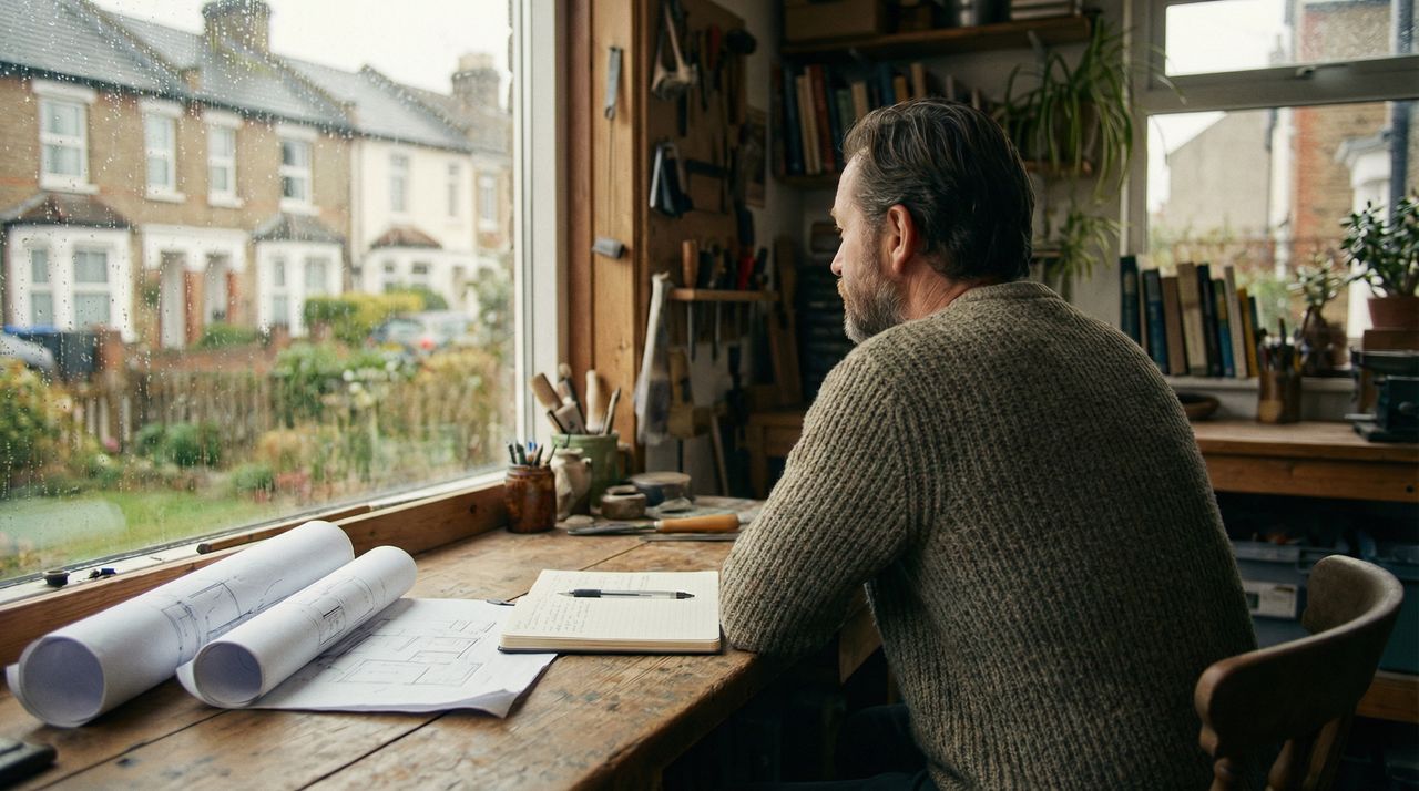 Peaceful home environment for About page hero section